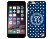 Coveroo New York City FC Polka Dots Design on iPhone 6 Microshell Snap On Case