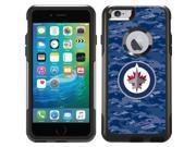 Coveroo 876 11461 BK FBC Winnipeg Jets Digi Camo Design on iPhone 6 Plus 6s Plus Guardian Case