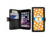 Coveroo University of Tennessee Polka Dots Design on iPhone 6 Wallet Case
