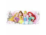 Disney RMK3182GM Princess Friendship Adventures Peel Stick Giant Wall Graphic Multi Color Pack of 4