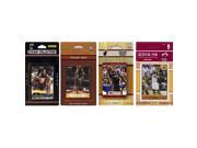 CandICollectables HEAT4TS NBA Miami Heat 4 Different Licensed Trading Card Team Sets