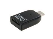 Surface S MBC 6122B USB 3.1 Type C to Micro SD SDXC TF Card Reader Adapter for Macbook Black