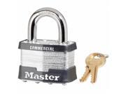 Master Lock 470 5KA A483 Laminated Steel Pin Tumbler Padlock Keyed Alike 2 in. A483