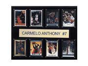 CandICollectables 1215CARMELONY8C NBA 12 x 15 in. Carmelo Anthony New York Knicks 8 Card Plaque