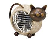 Deco Breeze DBH5421 Figurine Heater Fan Cat