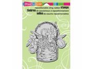 Stampendous CRW167 Cling Stamp 4.75 x 4.5 in. Birch Bouquet