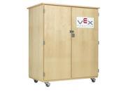 DWI VXP 5024M Vex Robotics Maple Parts Cabinet