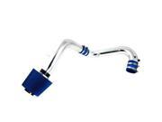 Spec D Tuning AFC CV01EXBL AY Cold Air Intake for 01 to 05 Honda Civic Blue 7 x 11 x 22 in.