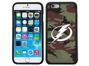 Coveroo 875 7394 BK FBC Tampa Bay Lightning Traditional Camo Design on iPhone 6 6s Guardian Case