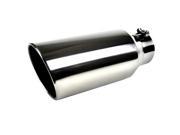 Spec D Tuning MF TP0406D S TD Exhaust Tip for All 4 in. Inlet 6 in. Outlet 7 x 7 x 16.1 in.