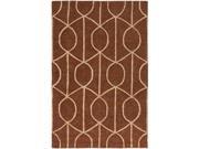 Artistic Weavers AWUB2162 576 Urban Marie Rectangle Hand Tufted Area Rug Rust 5 x 7 ft. 6 in.