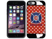 Coveroo Chicago Fire Polka Dots Design on iPhone 6 Guardian Case