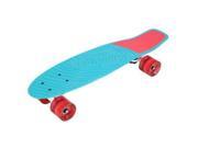 Bravo Sports 163682 22.5 in. Aqua Blue Originals Complete Skateboard