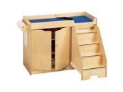 JONTI CRAFT 5137JC CHANGING TABLE with STAIRS RIGHT