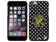 Coveroo Columbus Crew Polka Dots Design on iPhone 6 Microshell Snap On Case