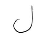 Eagle Claw L2004GH 10 0 Lazer Circle Mid Wire Non Offset Hook Platinum Black Size 10