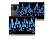 DecalGirl AITW NFLAMES BLU Acer Iconia Tab W500 Skin Blue Neon Flames