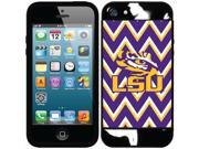 Coveroo LSU Sketchy Chevron Design on iPhone 5S and 5 New Guardian Case