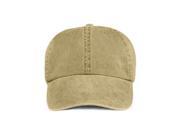 Anvil 146 Solid Low Profile Pigment Dyed Twill Cap One Size Khaki