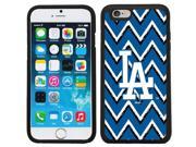 Coveroo 875 8510 BK FBC LA Dodgers Sketchy Chevron Design on iPhone 6 6s Guardian Case