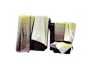 Amrapur Overseas 5YDJQDTG SDS ST Yarn dyed Jacquard 6 piece towel set Sand Dunes