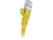 ClearLinks C6 YW 07 M 7 ft. Yellow CAT6 550MHz Molded Boot Patch Cable