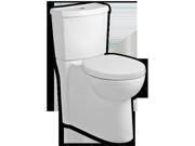 American Standard 3053120.020 Studio Right Height Round Front Toilet Universal Bowl White
