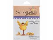 Stamping Bella EB389 Cling Stamp 6.5 x 4.5 in. Tiny Townie Peyton Loves to Pretend