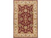 Artistic Weavers AWDE2007 58 Oxford Isabelle Rectangle Hand Tufted Area Rug Red 5 x 8 ft.