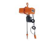 Vestil H 1000 1 1 Phase Economy Chain Hoist with Container 1000 lbs