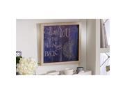 Giftcraft 85873 17.2 x 21.1 in. To the Moon Sentiment Wall Decor