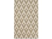 Artistic Weavers AWIP2184 58 Impression Andie Rectangle Hand Tufted Area Rug Sand 5 x 8 ft.