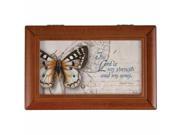 Carson Home Accents 112406 Music Box Lord Is My Strength Amazing Grace