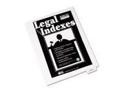 Kleer Fax KLF81164 Kleer Fax 80000 Series Legal Index Dividers Bottom Tab Printed Exhibit Y 25 Pack PK KLF81164