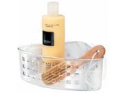 InterDesign 41900 Clear Corner Bathroom Basket