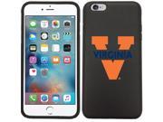 Coveroo 876 1030 BK HC University of Virginia Virginia V Design on iPhone 6 Plus 6s Plus Guardian Case