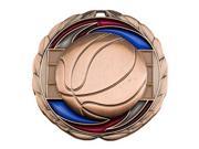 Simba CEM303B 2.5 in. Color Epoxy Medallion Basketball Bronze