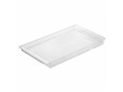 Honey Can Do 38480 Clarity Clear Vanity Tray Pack of 2