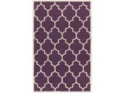 Artistic Weavers AWHE2016 36RD Transit Piper Round Hand Tufted Area Rug Purple 3 ft. 6 in.