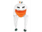 Forever Collectibles NCAA Miami Hurricanes Thematic Mascot Dangle Hat