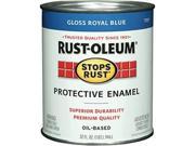 Rust Oleum Corp K7725402 1 Gallon Gloss Safety Blue Professional Paint 400 Voc
