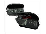 Spec D Tuning LF SIV03G HZ Smoke Fog Lights with Wiring Kit for 03 to 06 Chevrolet Silverado 11 x 14 x 11 in.
