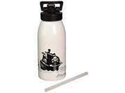 Liberty Bottleworks 16104053SPBLK Kraken Aluminum Water Bottle 16 oz