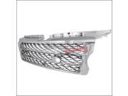 Spec D Tuning Front Grille Supercharged Look Chrome HG RRL32006C