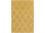 Artistic Weavers AWUB2150 811 Urban Cassidy Rectangle Hand Tufted Area Rug Gold 8 x 11 ft.