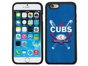 Coveroo 875 6877 BK FBC Chicago Cubs Bats Design on iPhone 6 6s Guardian Case