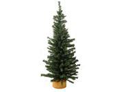NorthLight 24 in. Mini Pine Artificial Village Christmas Tree Unlit
