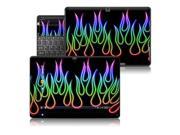 DecalGirl AITW NFLAMES RBO Acer Iconia Tab W500 Skin Rainbow Neon Flames