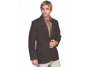 Scully 602 63 36 Mens Leather Wear Blazer Brown Size 36