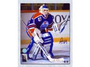 Peter Ing Edmonton Oilers Autographed Goalie 8x10 Photo